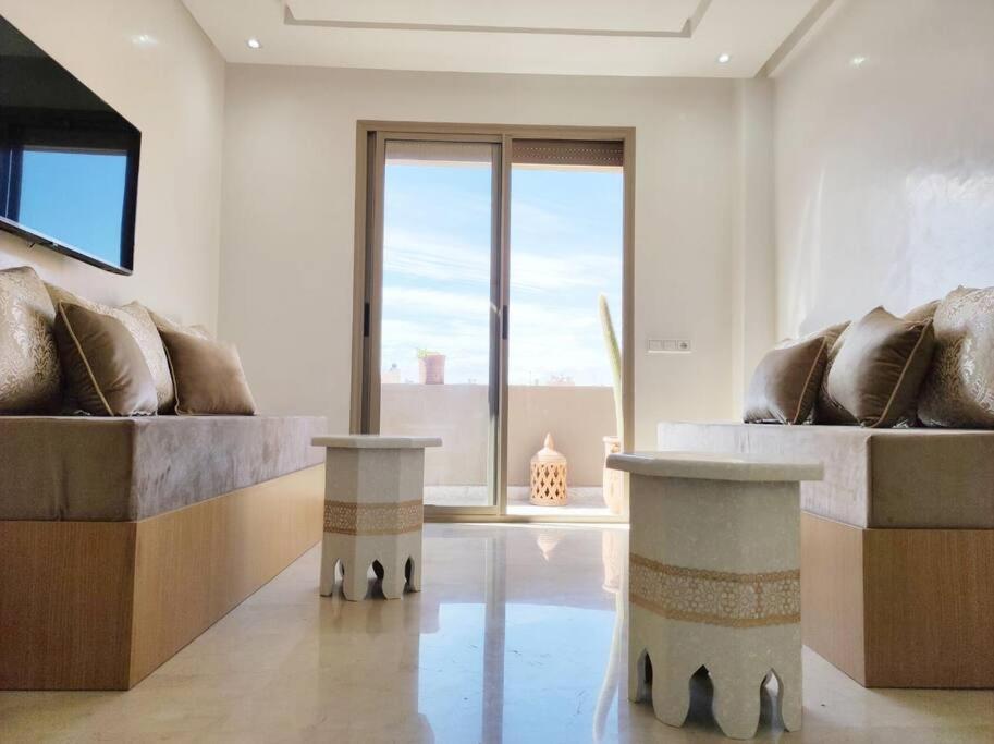 마라케시 Plein Centre Marrakech, Grand Balcon Filant 아파트 외부 사진
